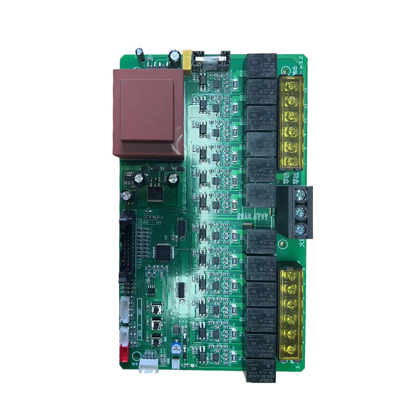 海南电瓶车12路充电桩PCBA电路板方案开发刷卡扫码控制板带后台小程序
